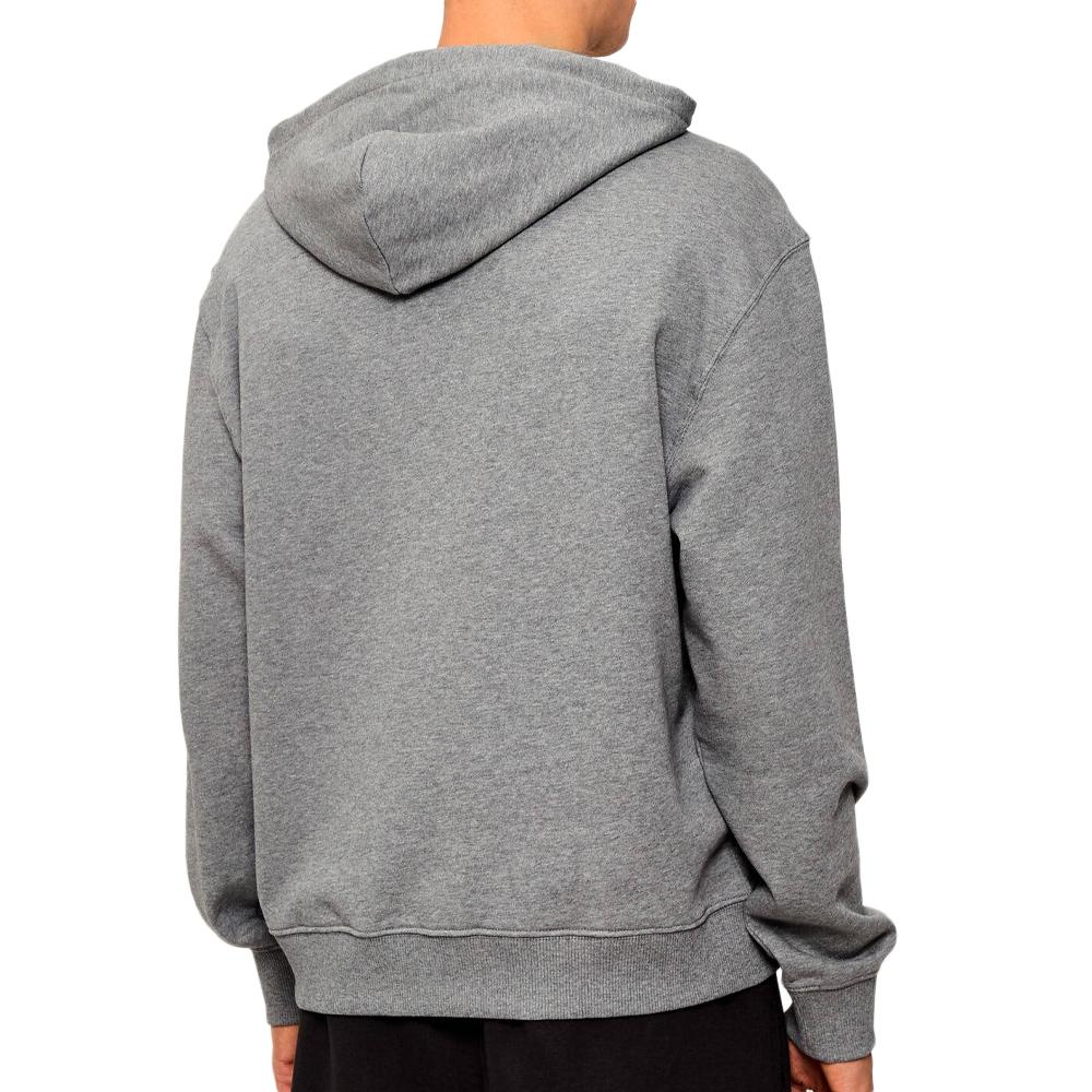 Sweat à Capuche Gris Homme Calvin Klein Jeans 350 Terry Micro vue 2