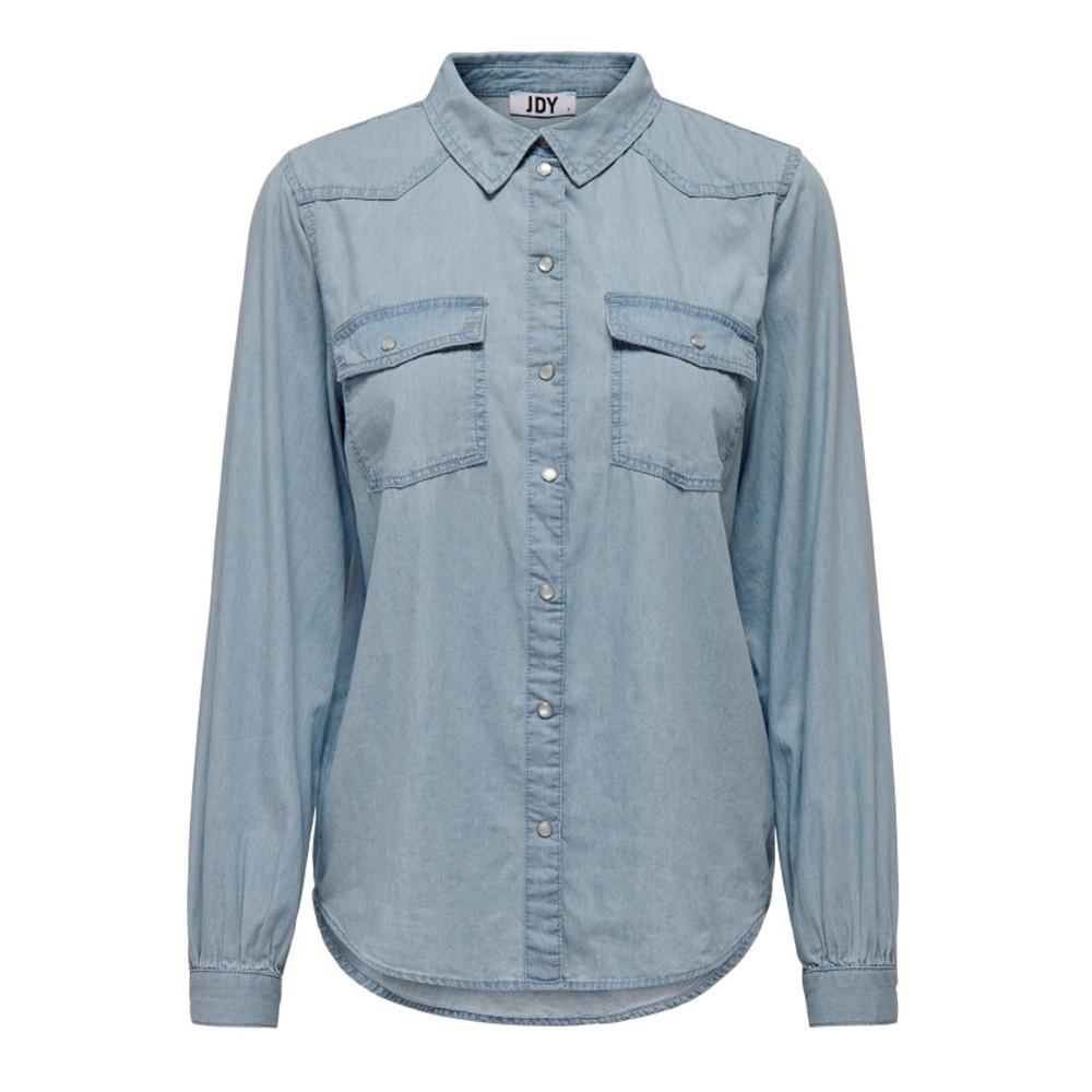 Chemise Bleu Femme JDY Chambray pas cher