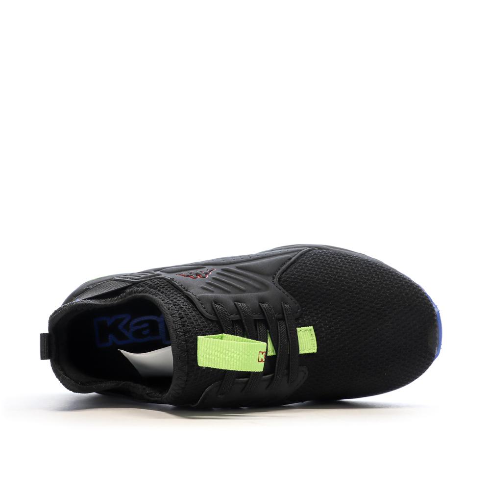 Baskets Noires/Bleu/Vert Garçon Kappa San Puerto vue 4