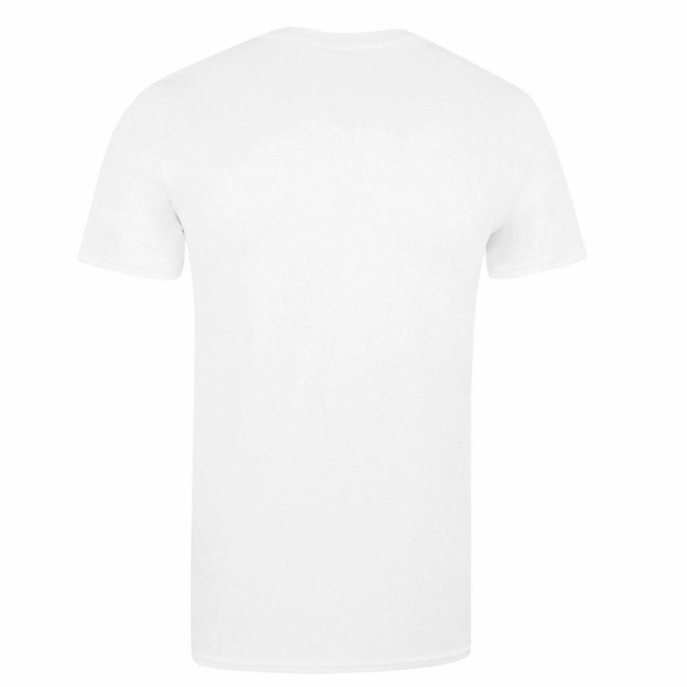 T-Shirt Blanc Mixte Wheres Wally Wanted vue 2
