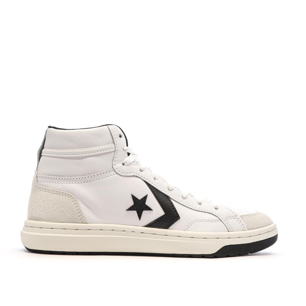 Baskets Blanche/Noire Homme Converse Pro Blaze Leather vue 2