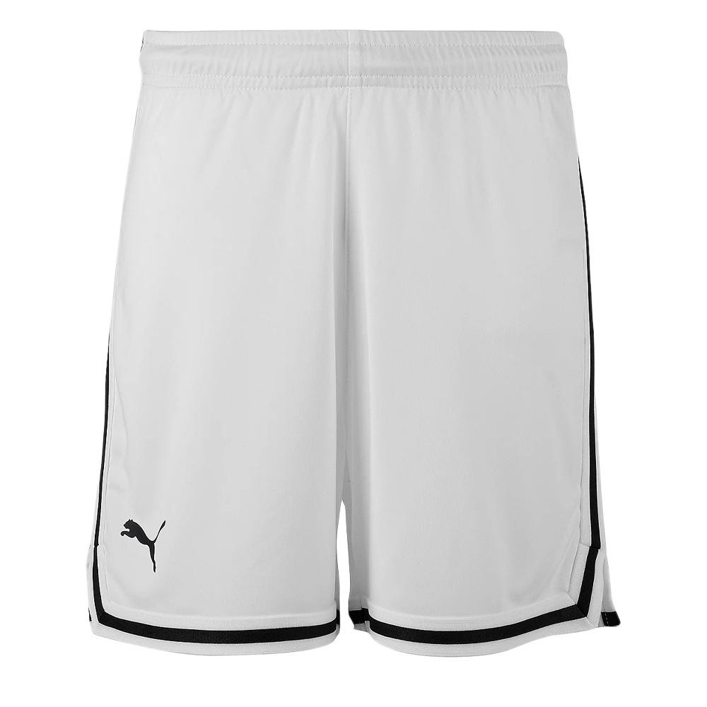 Short de Basketball Blanc Garçon Puma Hoops Team Game Short pas cher