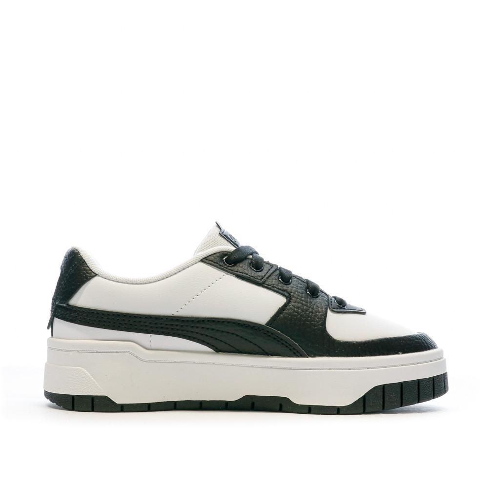 Baskets Blanches/Noires/Grises Garçon Puma Cali Dream vue 2