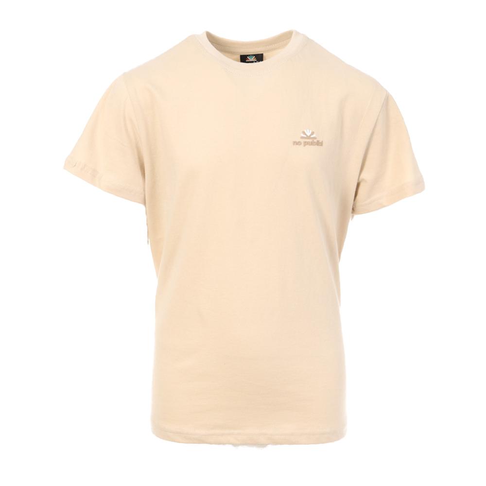 Boy's Beige T-Shirt No Publik Little Photo of the Espace des Marques %store% store - view of %key%