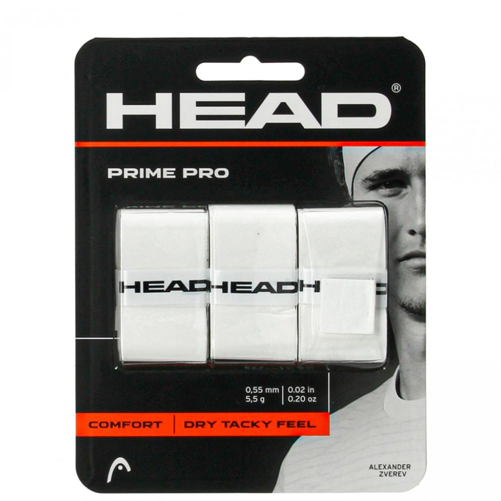 X3 SurGrip de Tennis Blanc Head Prime Pro pas cher