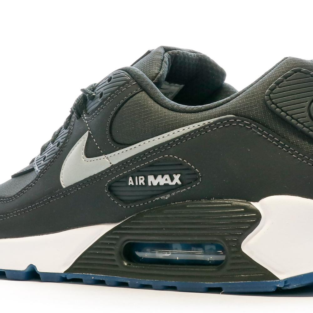 Baskets Noir Homme Nike Air Max 90 vue 7