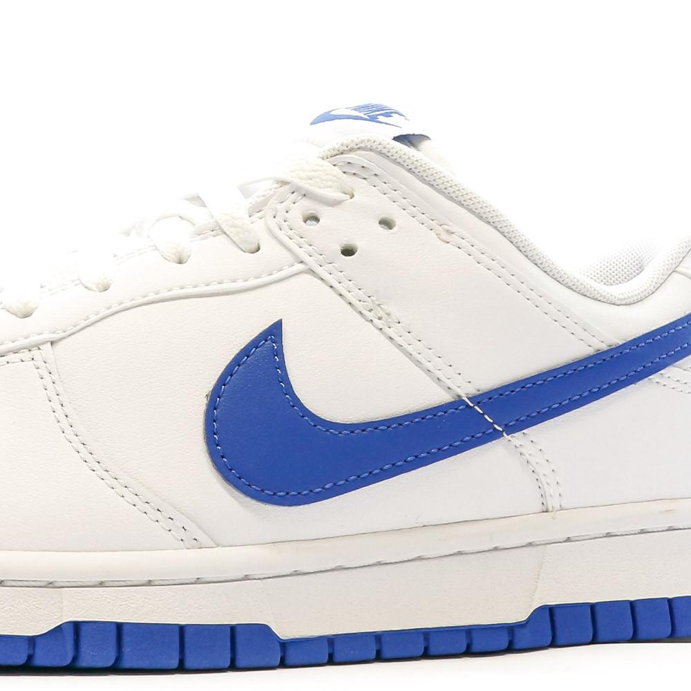 Baskets Blanc/Bleu Homme Nike Dunk Low Retro vue 7