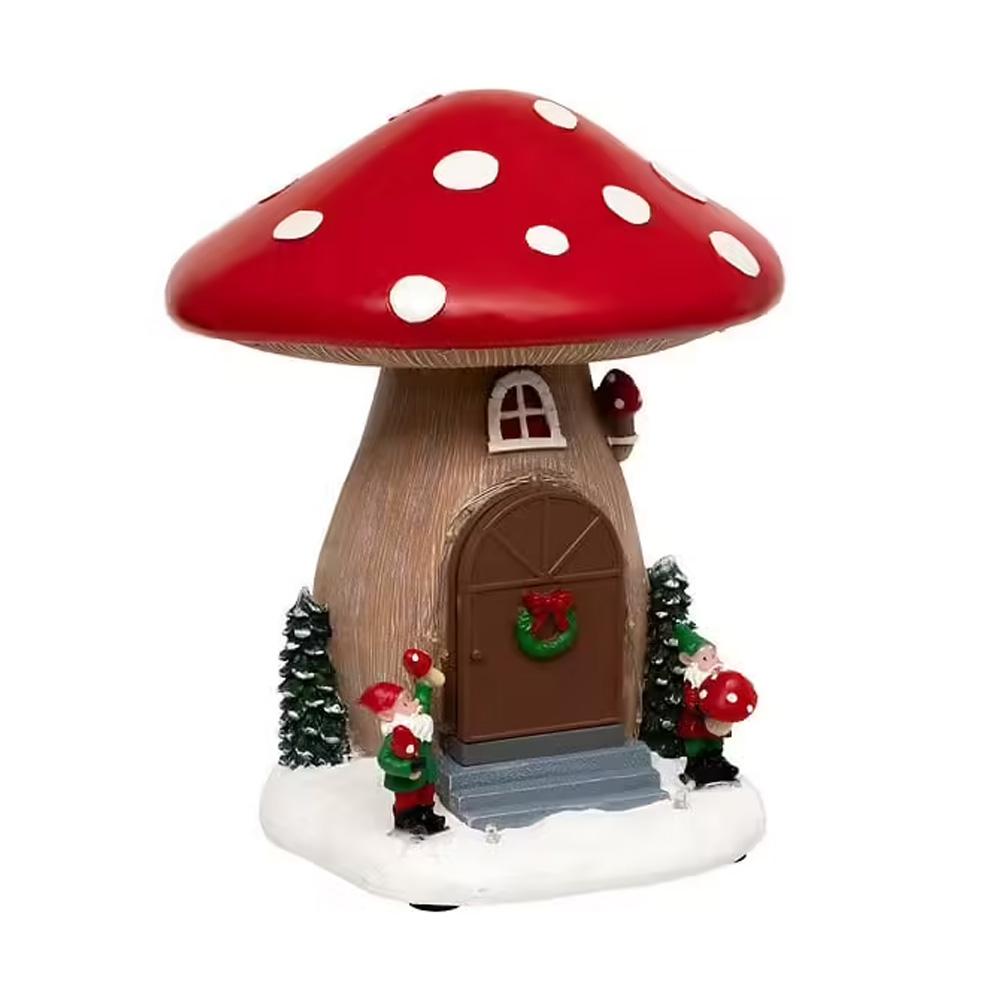 Champignon de Noël lumineux Atmosphera SVANA vue 2