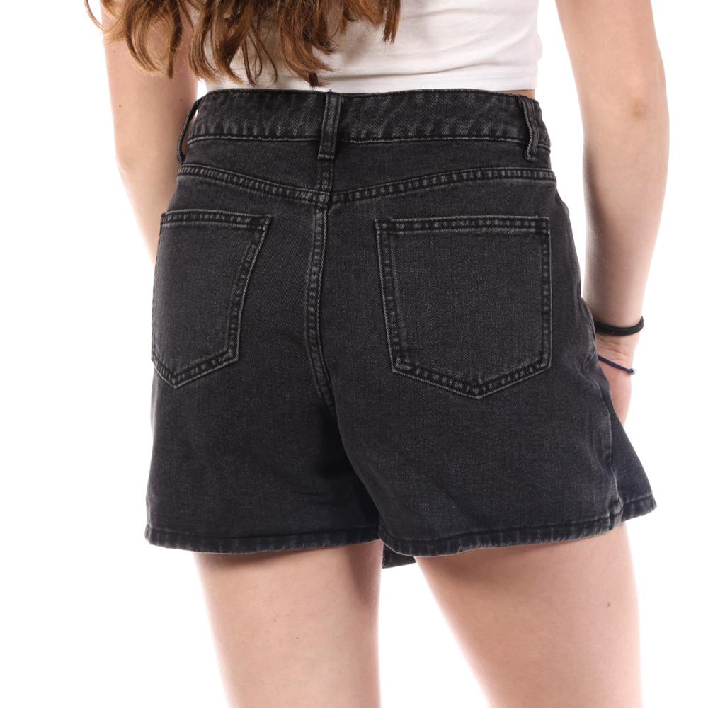Rock Shorts Schwarz Frau Oraije Jadene Ansicht 2
