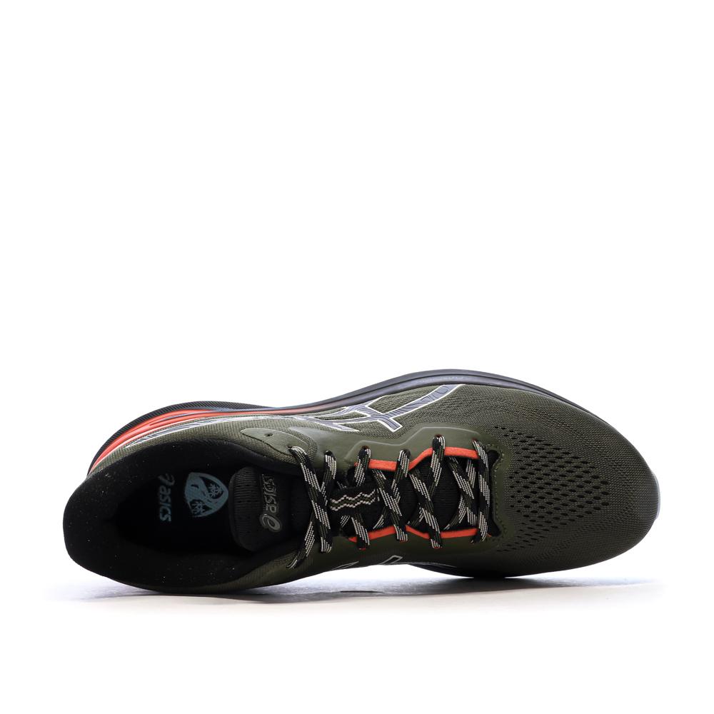 Chaussures de Running Kaki Homme Asics GT-1000 13 Tr vue 4