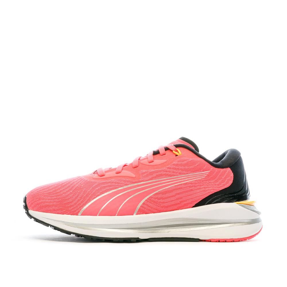 Chaussures de running Rose/Noire Femme Puma Electrify Nitro 2 pas cher