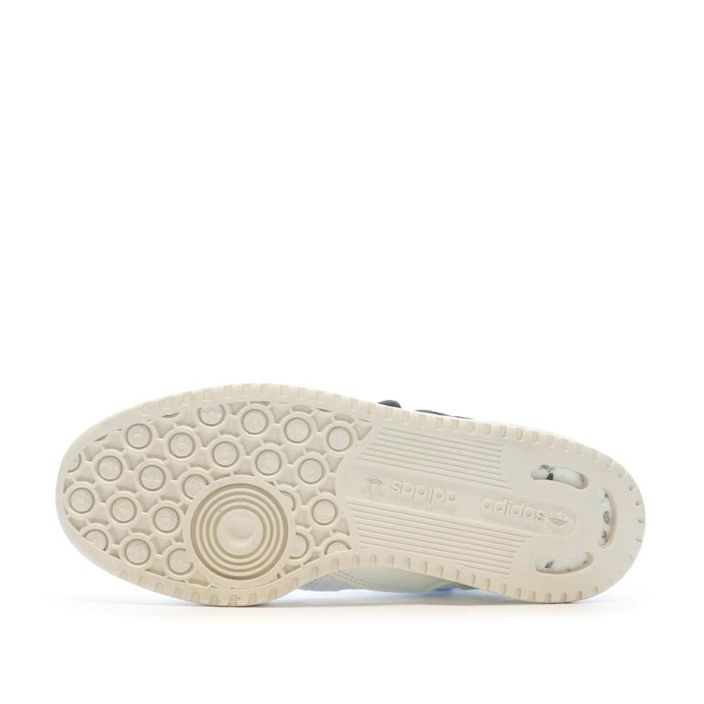 Baskets Blanches Mixte Adidas Forum Mid Parley vue 5