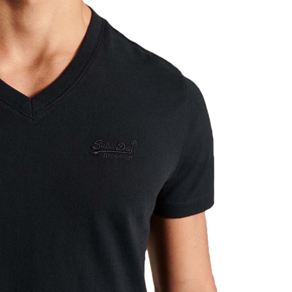 T-shirt Marine Homme Superdry M1011170A vue 2