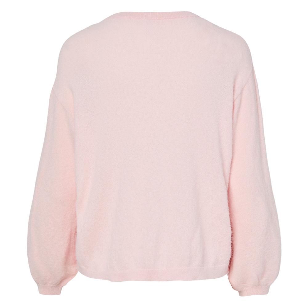 Rosa Damenpullover Pieces Naomi Ansicht 2