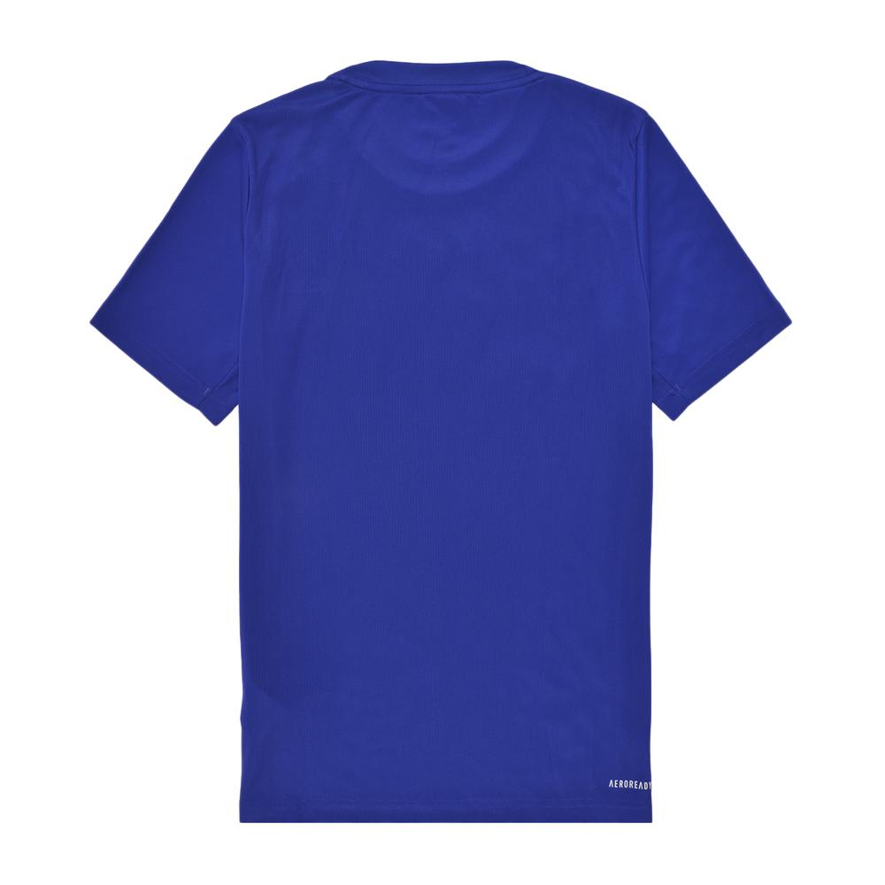 T-shirt Bleu Garçon Adidas IR7528 vue 2