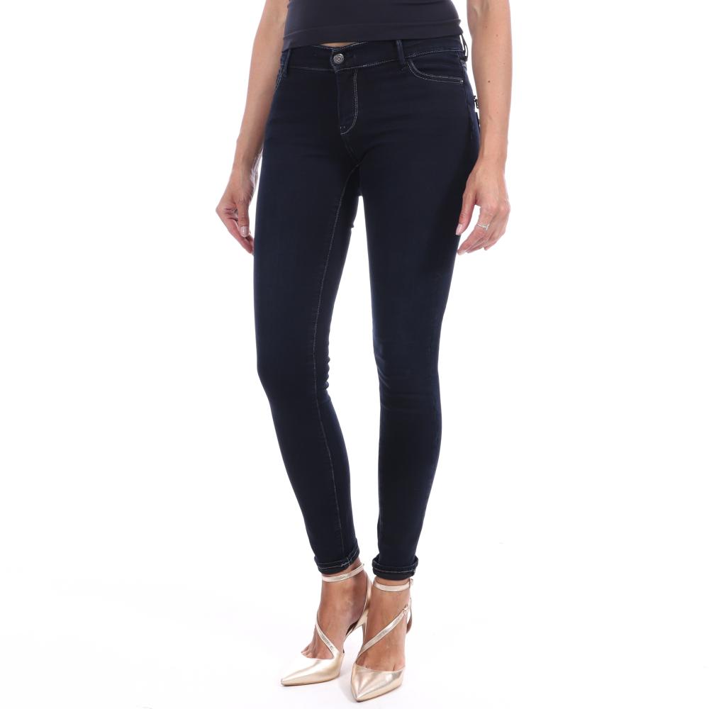 Jeans bleu skinny femme Teddy Smith Ava pas cher