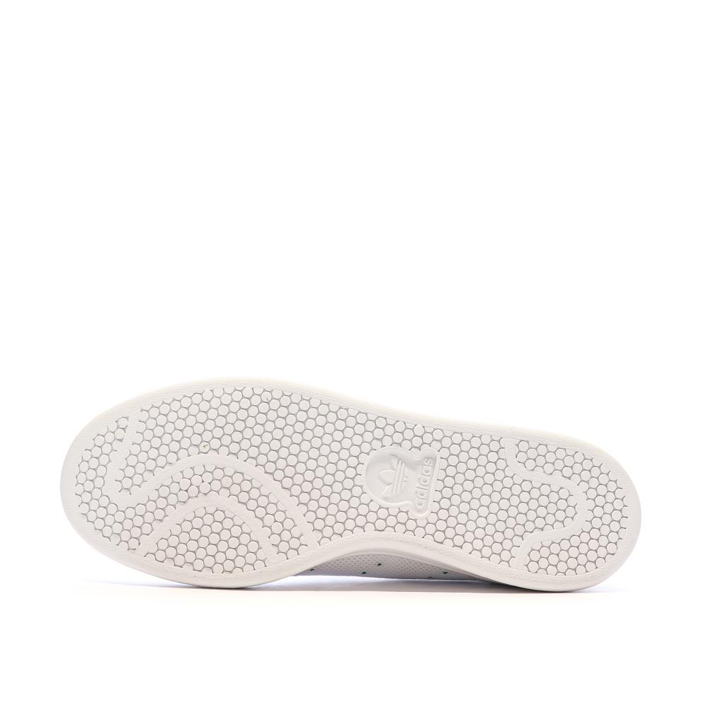 Baskets Blanches/Vertes Homme Adidas Stan Smith ID3116 vue 5