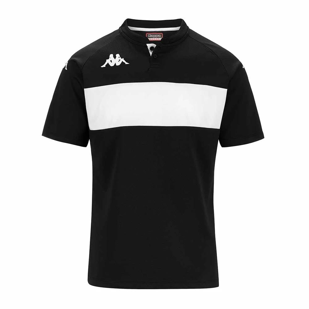 Polo multisports Noir homme Kappa Dalto pas cher
