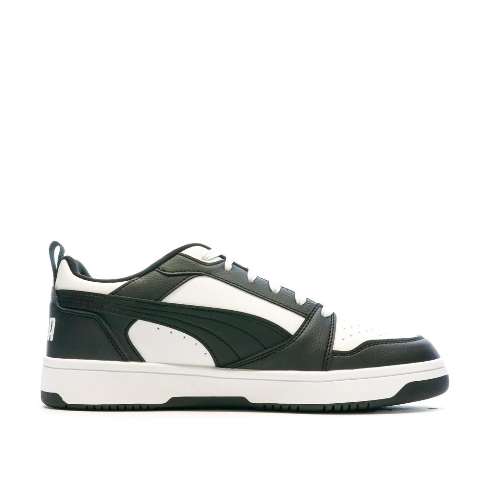 Baskets Noires/Blanches Homme Puma Rebound V6 Low vue 2