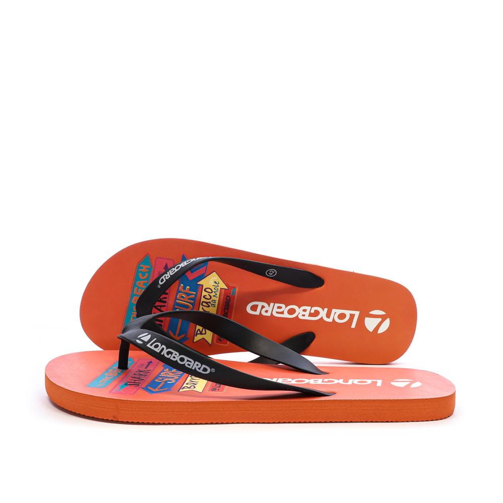 Tongs Orange Homme/Garçon Longboard Phong pas cher