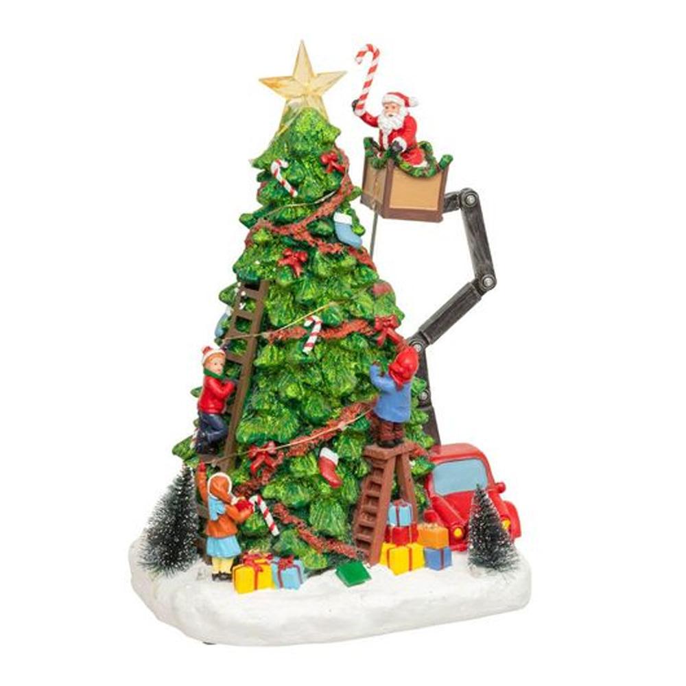 Déco de Noel Vert Sapin Atmosphera KALD pas cher