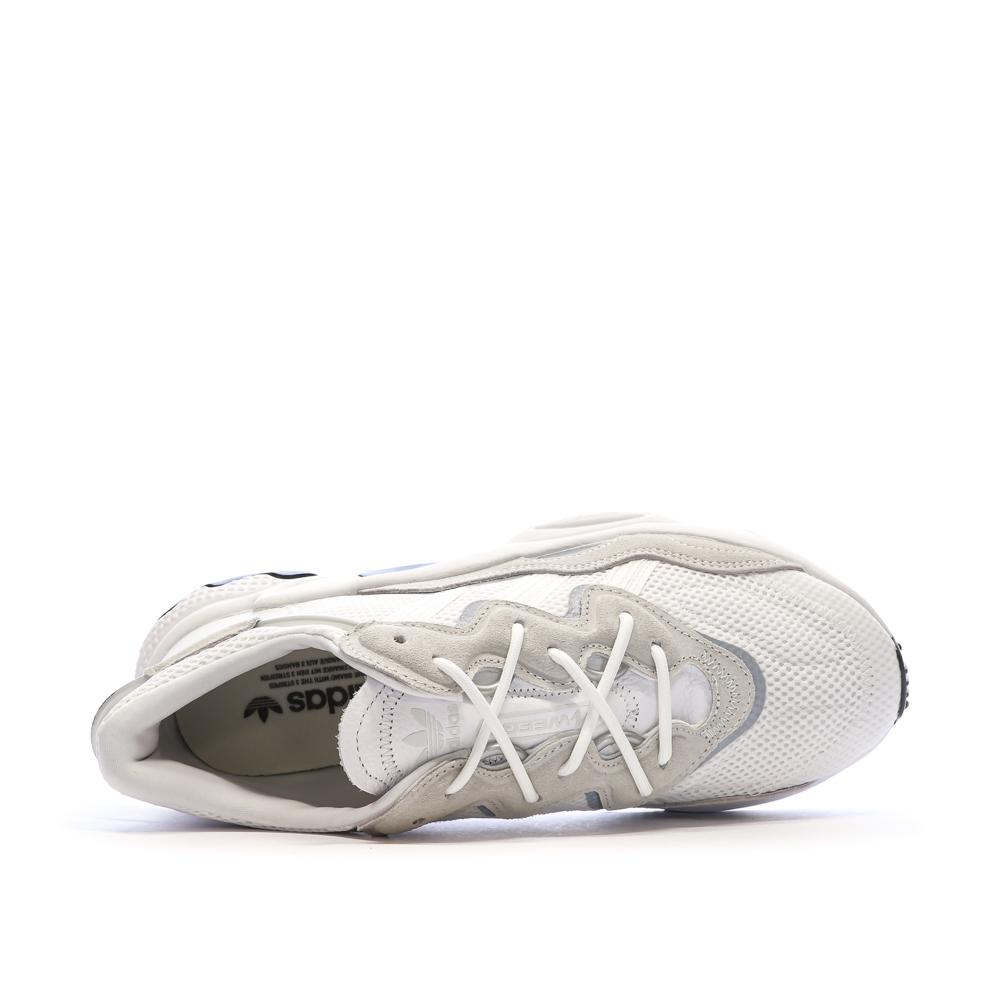 Baskets Blanc/Beige Homme Adidas Ozweego vue 4