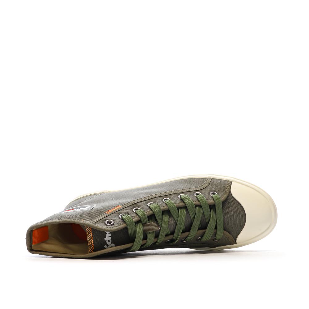 Baskets Kaki Homme Schott William vue 4