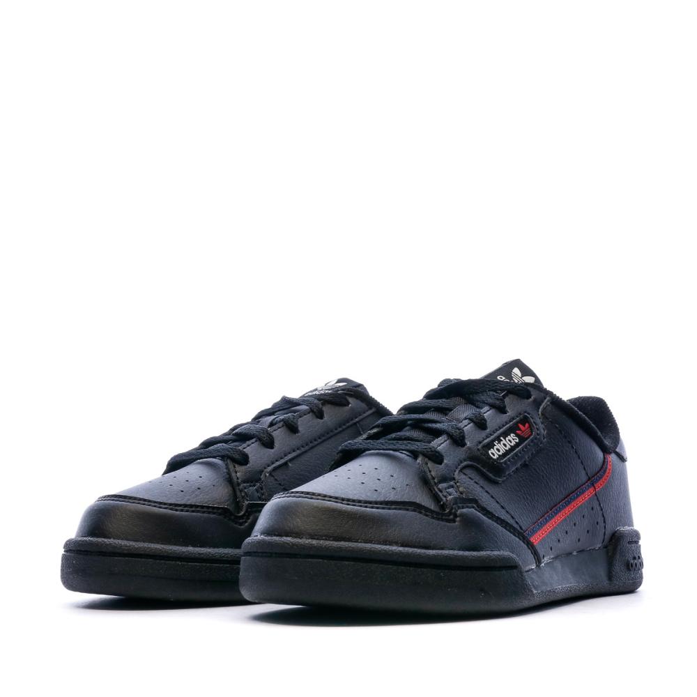 Basket Noire Garçon Adidas CONTINENTAL 80 C vue 6