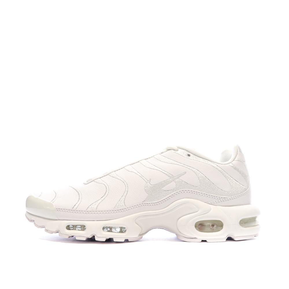 Baskets Blanches Homme Nike Air Max Plus pas cher