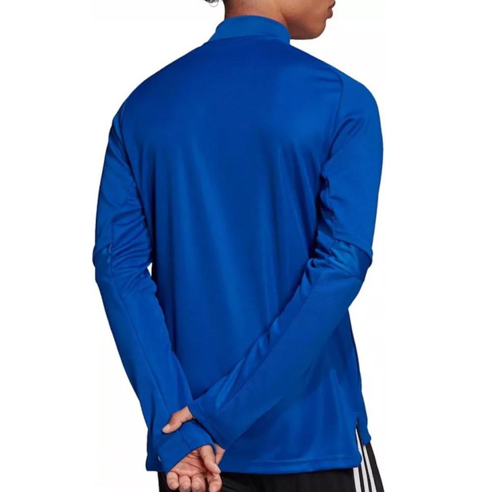Veste Bleu Homme Adidas Condivo vue 2