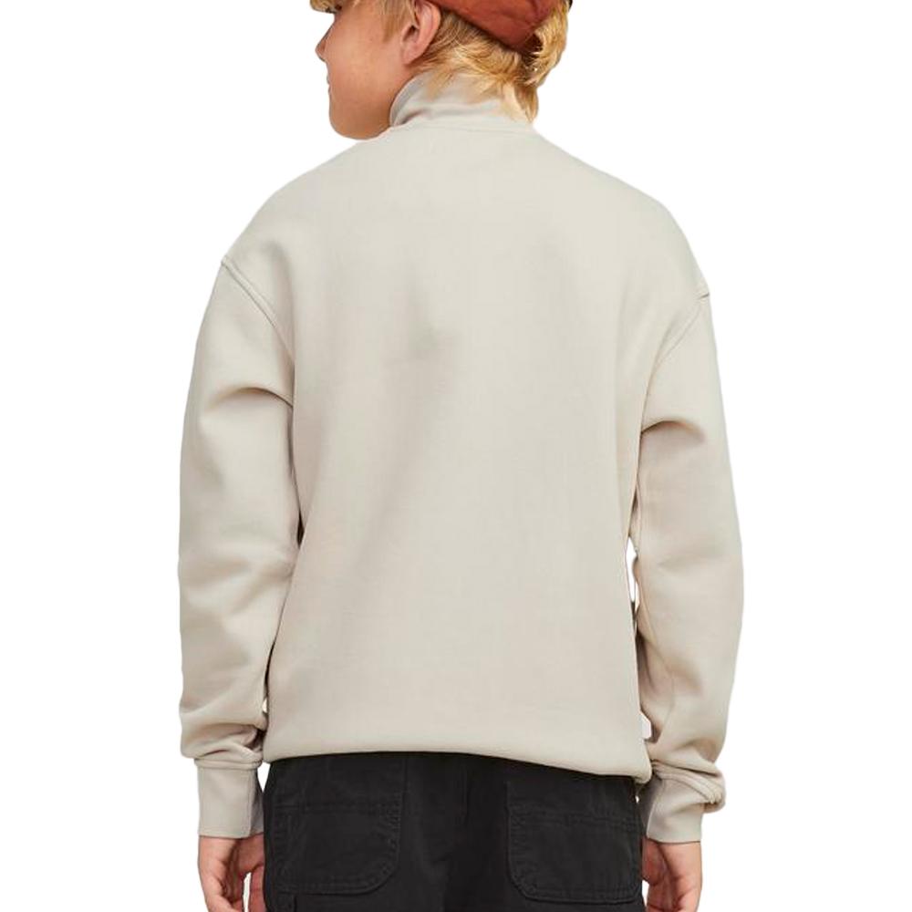 Sweat Beige Garçon Jack & Jones Vesterbro 12242475 vue 2