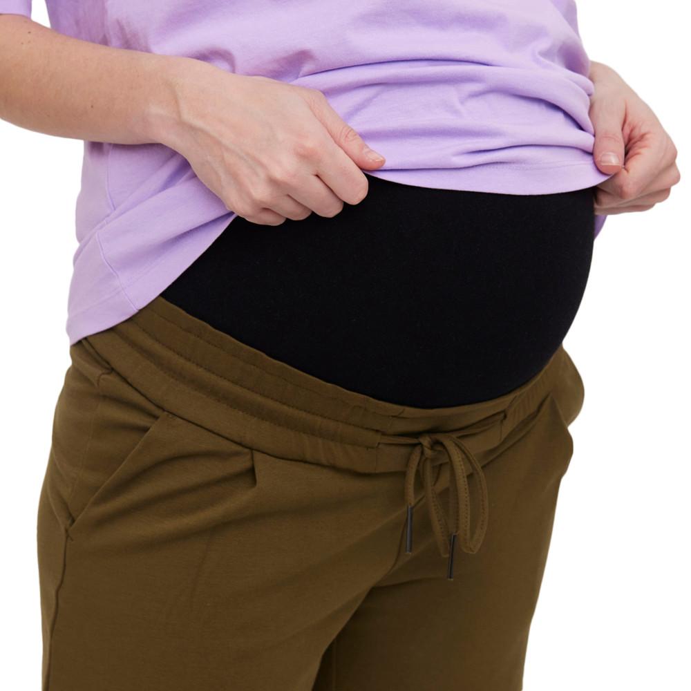 Short de Grossesse Kaki Femme Vero Moda Marternity Ruffle vue 3