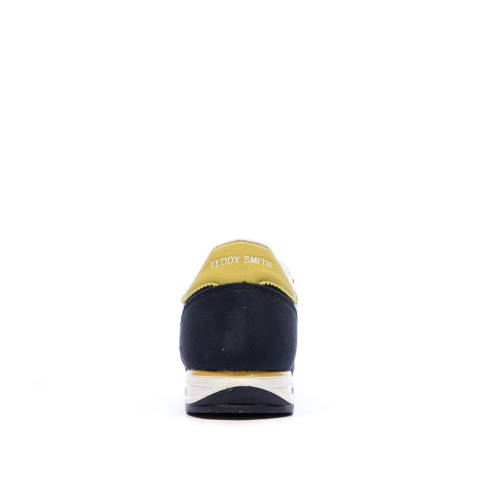 Teddy Smith Hombre Azul Marino/Amarillo Zapatillas 120506 ver 3