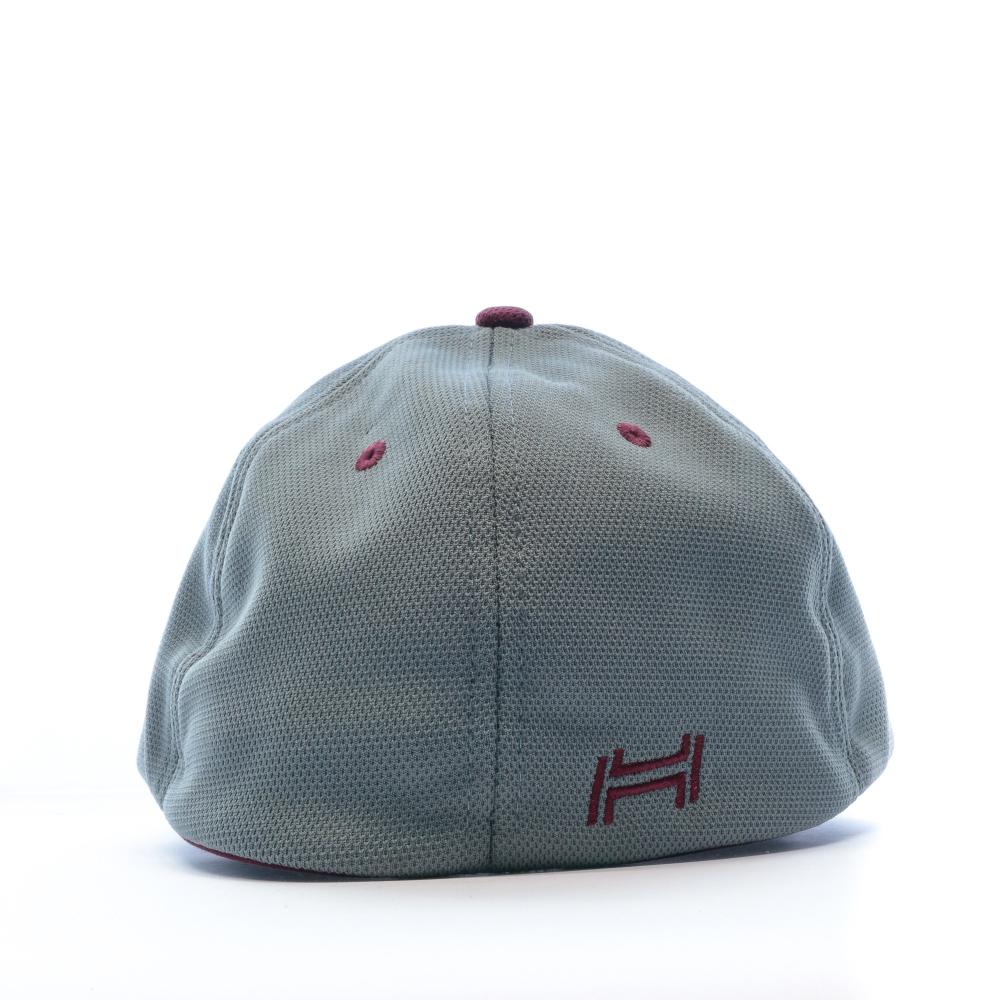 Casquette gris/bordeaux homme Hungaria Baseball French Sport Legend vue 3