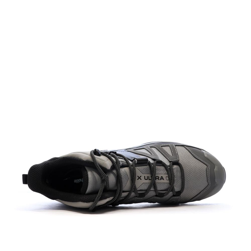 Chaussures de Randonnée Gris Homme Salomon X Ultra 4 Mid Gtx vue 4