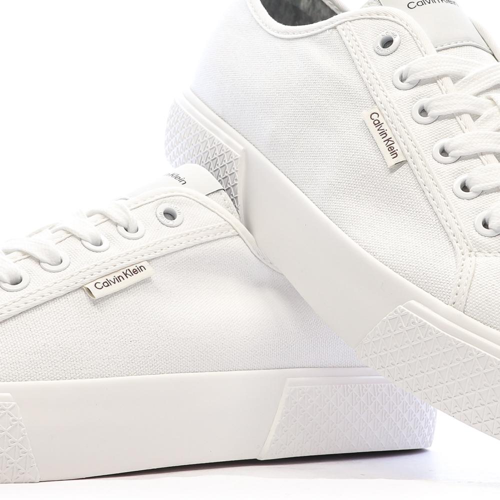 Baskets Blanches Homme Calvin Klein Jeans Laceup vue 7