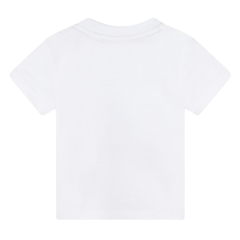 T-Shirt Blanc Bébé Timberland T60102 vue 2