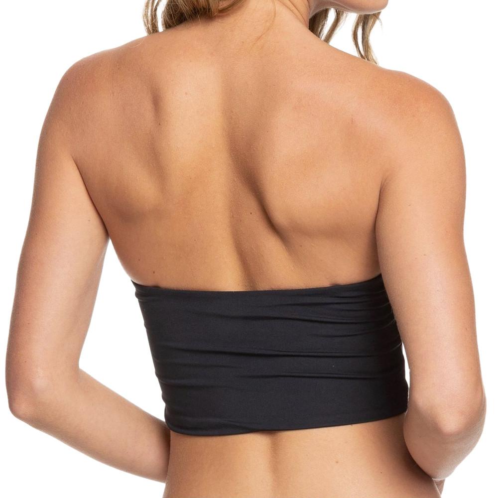 Haut De Bikini Noir Bandeau Femme Roxy Beach Classics vue 2