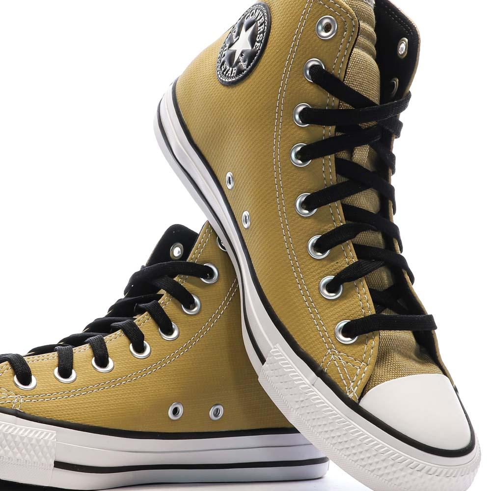 Baskets Jaune Moutarde Homme Converse Chuck Taylor All Star vue 7