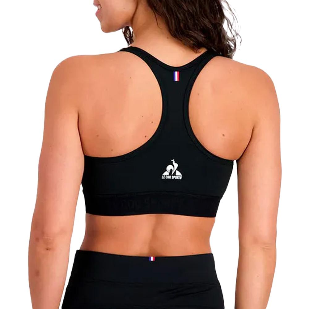 Brassière de Sport Noir Femme Le Coq Sportif Training vue 2