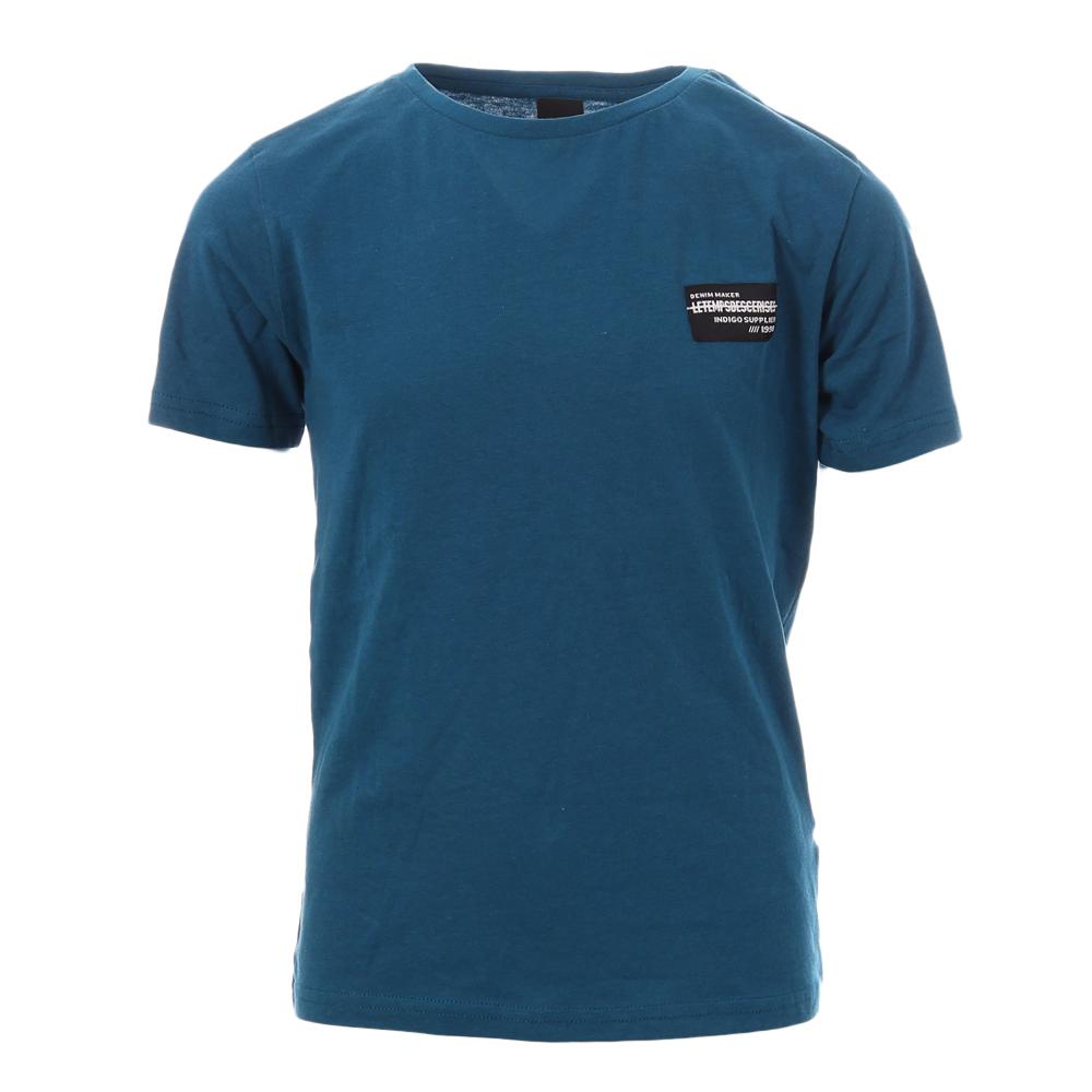 T-shirt Bleu Garçon Le Temps Des Cerises Ouibo pas cher