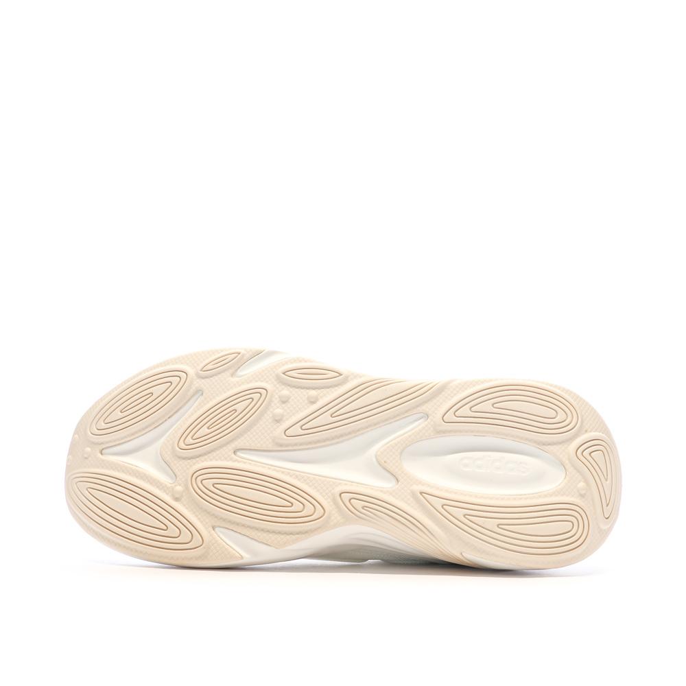 Baskets Blanches Femme Adidas Ozelle vue 5