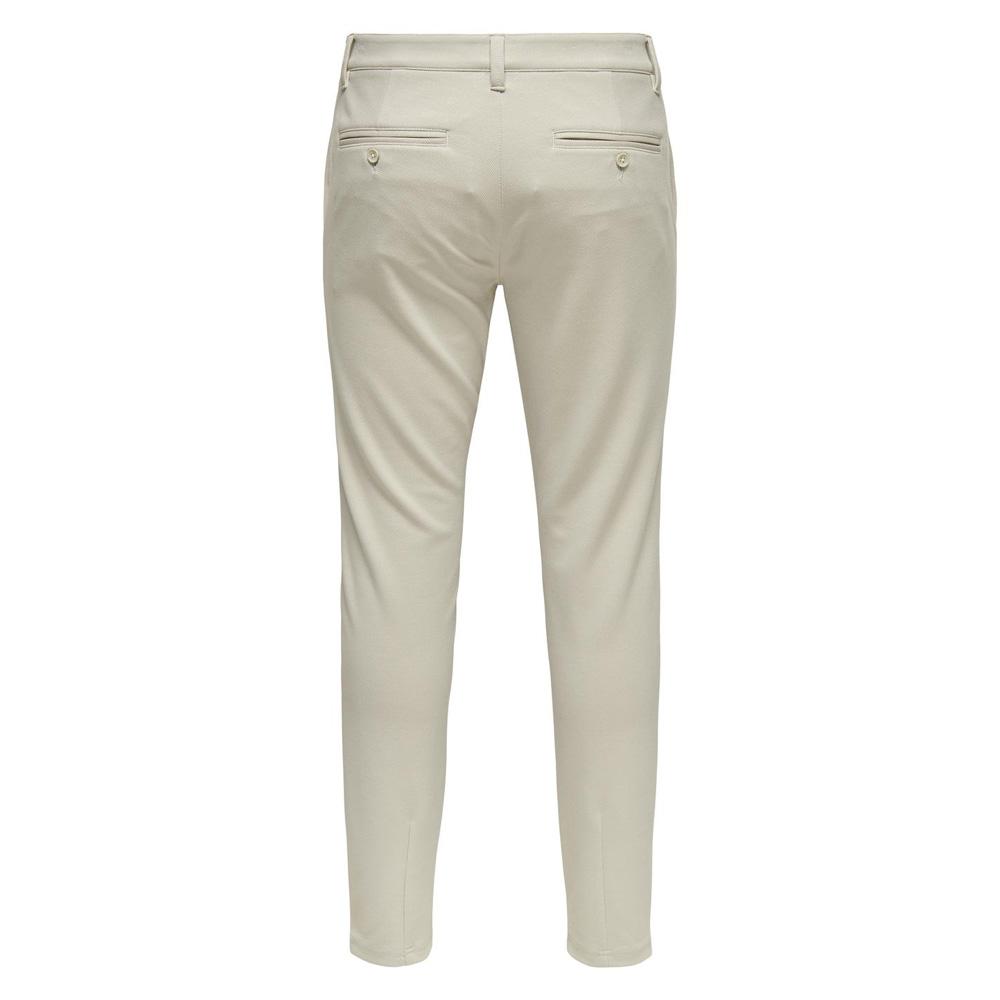 Pantalon Beige Homme Only & Sons Mark vue 2