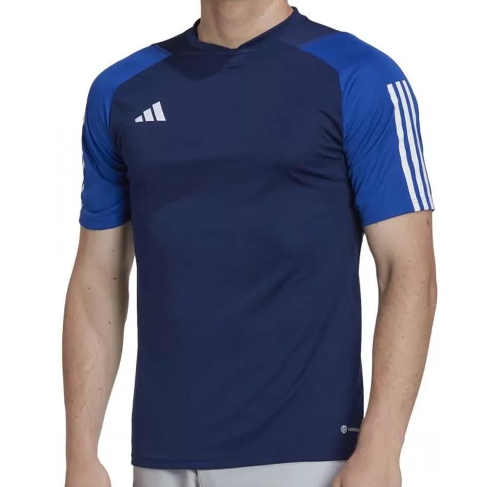 Maillot de Sport Bleu Homme Adidas Tiro23 pas cher