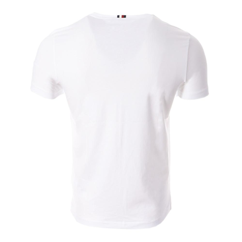 T-shirt Blanc Homme Tommy Hilfiger 188 vue 2