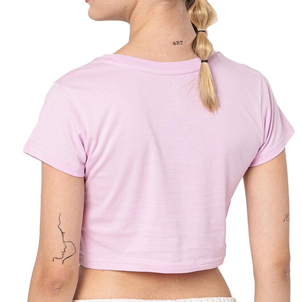 T-shirt Rose/Jaune Femme Converse Heart vue 2