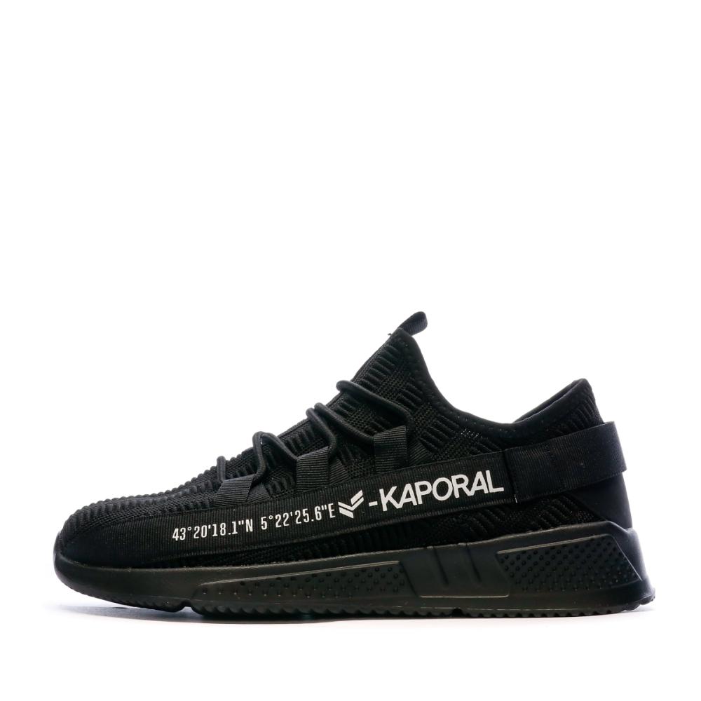 Baskets Noir Homme Kaporal Dofino pas cher
