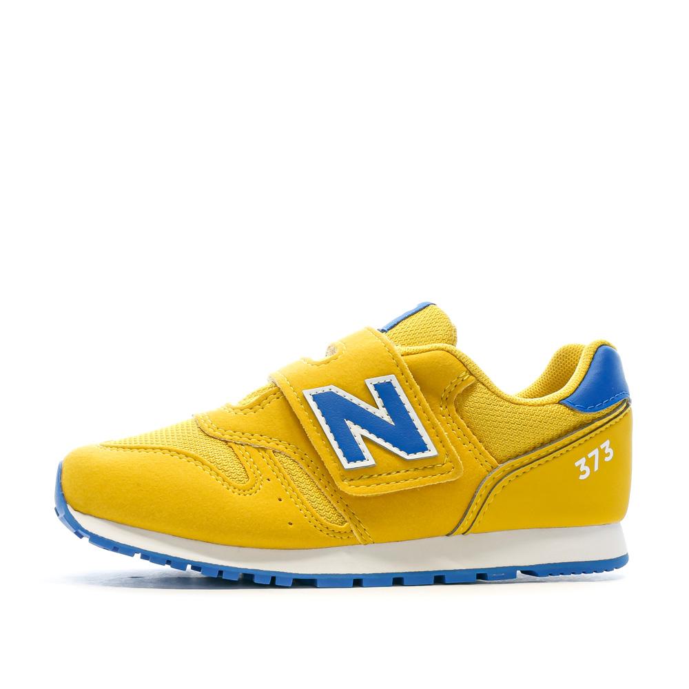 Baskets Jaune Garçon New Balance  YZ373AJ2 pas cher