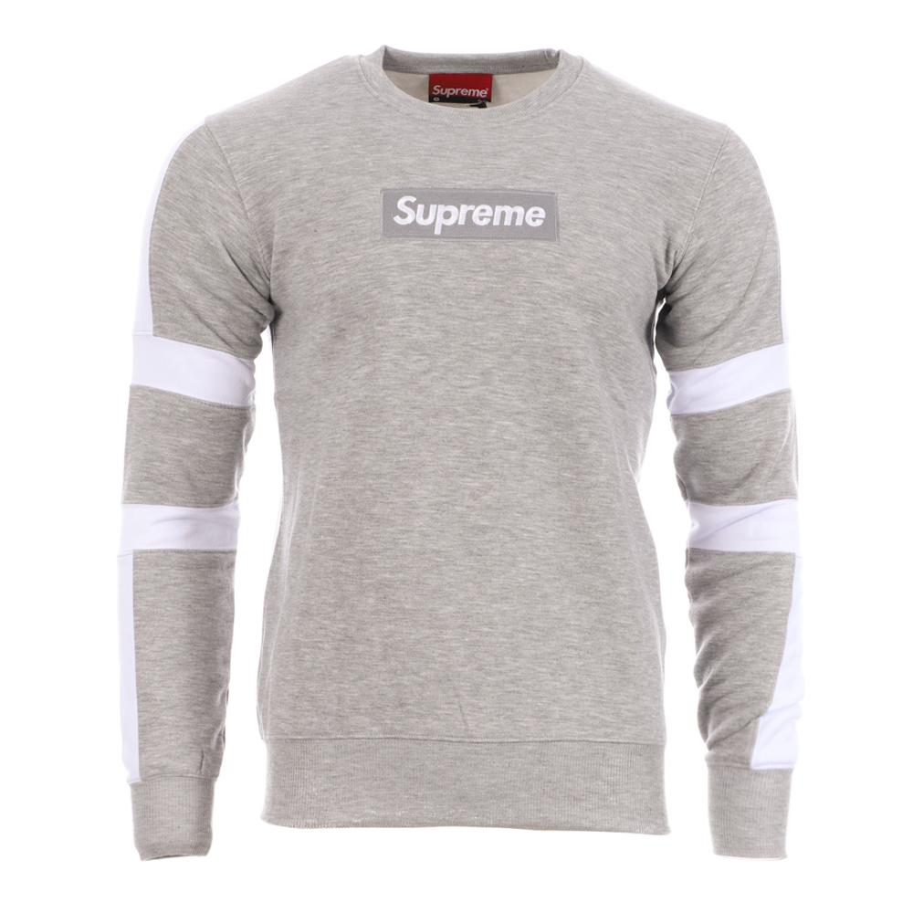 Sweat Gris Homme Supreme Grip Andy pas cher