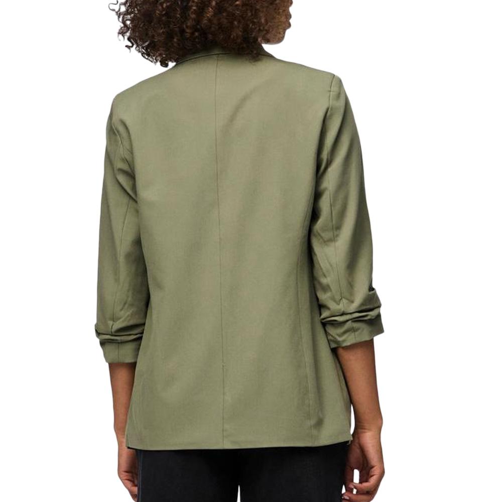 Veste Kaki Femme Pieces Bosella vue 2